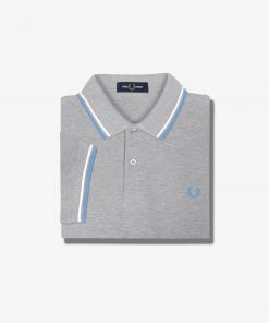 Fred Perry M3600 Pique Steel Marl