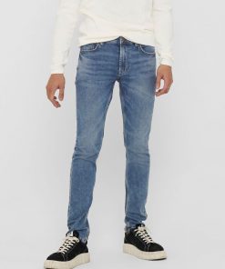 Only & Sons Loom Slim Fit Blue Denim