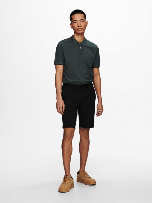 Only & Sons Mark Shorts Black