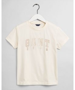 GANT Teen Girls 1949 T-Shirt Cream