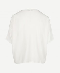 Samsoe & Samsoe Mains Tee Clear Cream