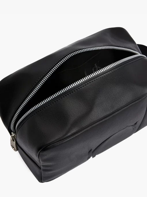 Calvin Klein Logo Washbag Black