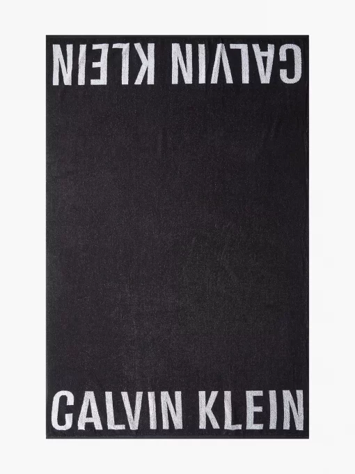 Calvin Klein Beach Towel Black
