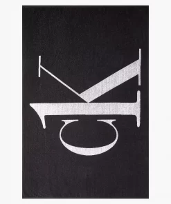 Calvin Klein Beach Towel Black