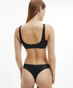 Calvin Klein Bralette Bikini Top PVH Black