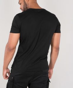 Alpha Industries Basic T Small Logo Black