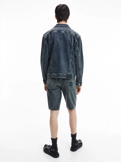 Calvin Klein Modern Essential Denim Jacket Denim Black