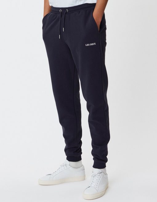 Les Deux Lens Sweatpants Dark Navy