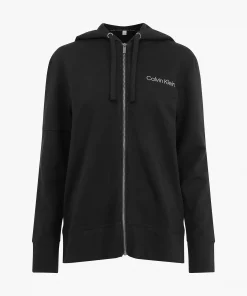 Calvin Klein Lounge Zip Up Hoodie Black