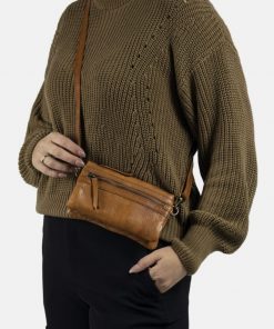 RE:DESIGNED Isla Crossover Bag Small Tan