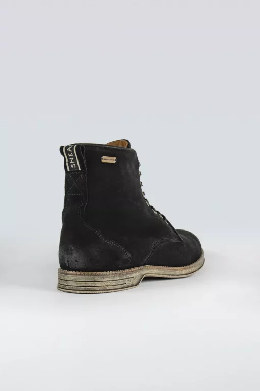 Sneaky Steve Boxxie Suede Boots Black
