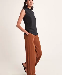 Comma, Sleeveless Top Black
