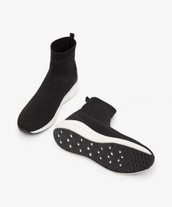 Bianco Biacharlee Knit Sneakers Black