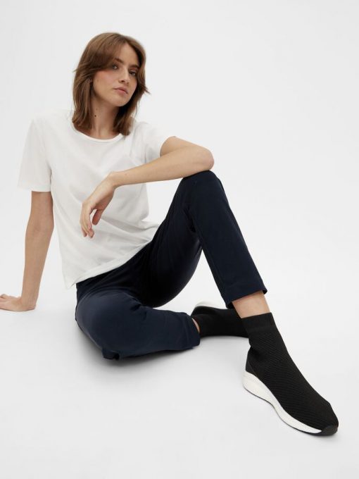 Bianco Biacharlee Knit Sneakers Black