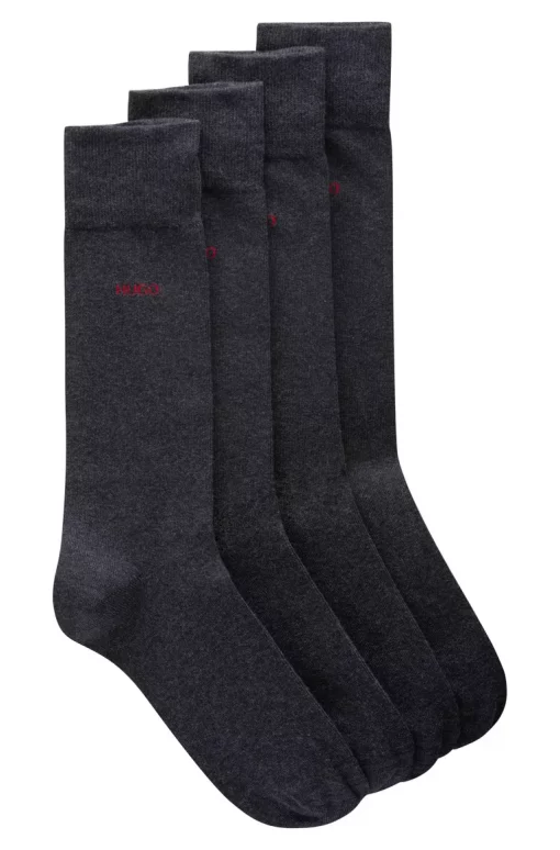 Boss 2-Pack Logo Socks Grey