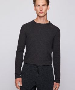 Hugo Boss Tempest Long-Sleeve T-Shirt Black