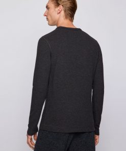 Hugo Boss Tempest Long-Sleeve T-Shirt Black