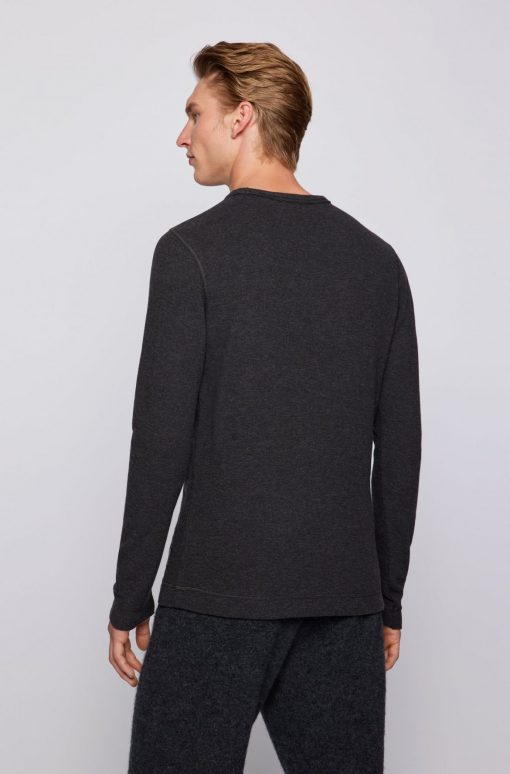 Boss Tempest Long-Sleeve T-Shirt Black