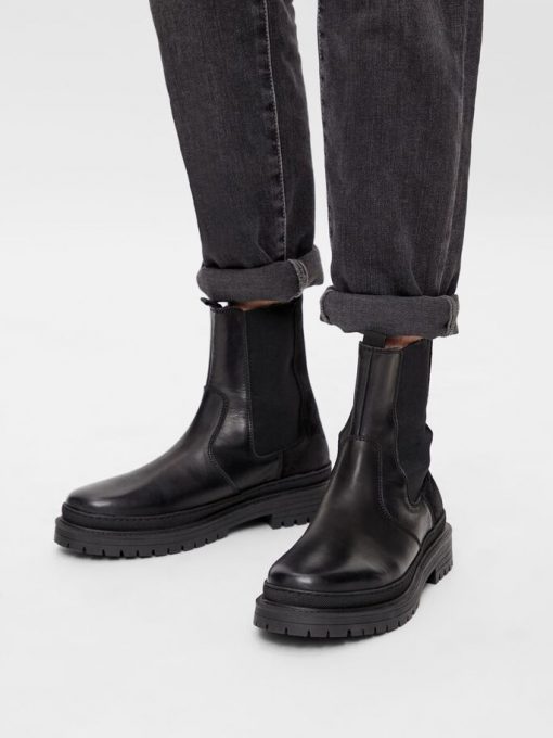 Bianco Biadaxx Chelsea Boot Black