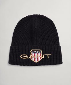 Gant Teens Archive Shield Beanie Black