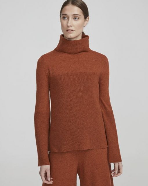 Holebrook Emma Rollneck Cinnamon