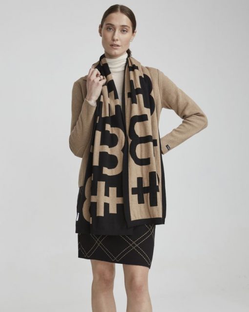 Holebrook Styrsö Scarf Black/Oak Melange