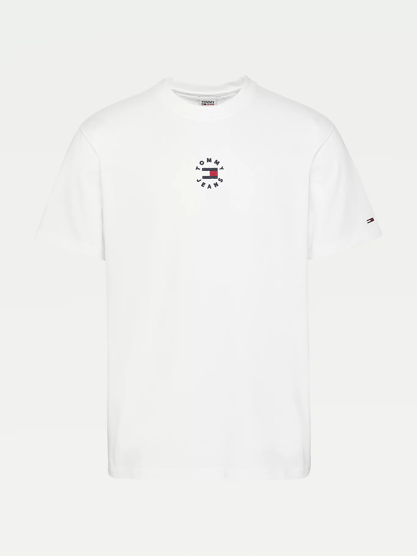 Tommy Jeans Circle Logo T-shirt White Tommy Jeans Circle Logo T-shirt White