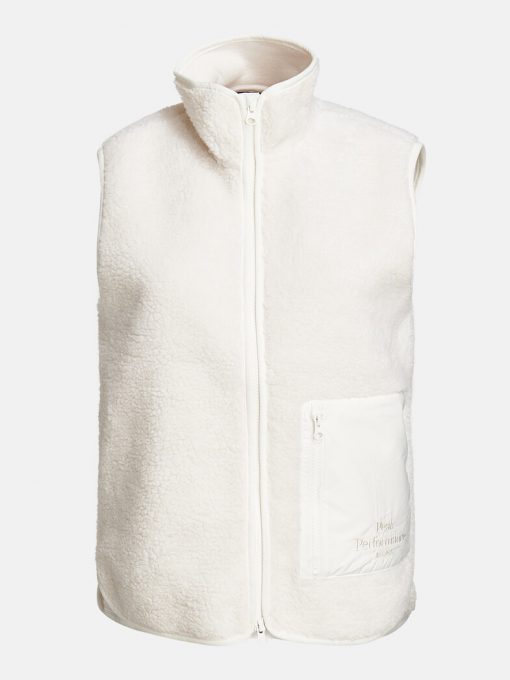 Peak Performance Original Pile Vest Women Offwhite