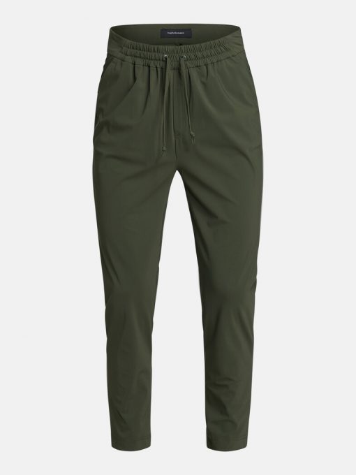 Peak Performance Any Jersey Pants Women Thrill Green