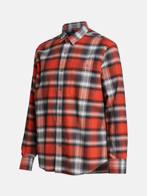 Peak Performance Moment Flanell Shirt Men Red Check