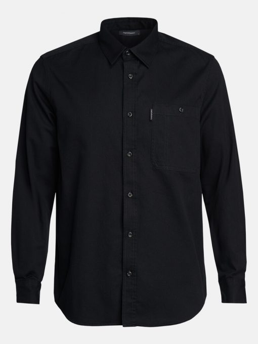 Peak Performance Moment Skier Shirt Men Black