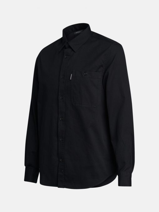 Peak Performance Moment Skier Shirt Men Black