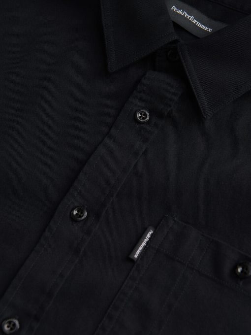 Peak Performance Moment Skier Shirt Men Black