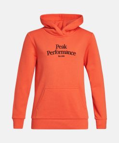 Peak Performance Original Hoodie Junior Zeal Orange