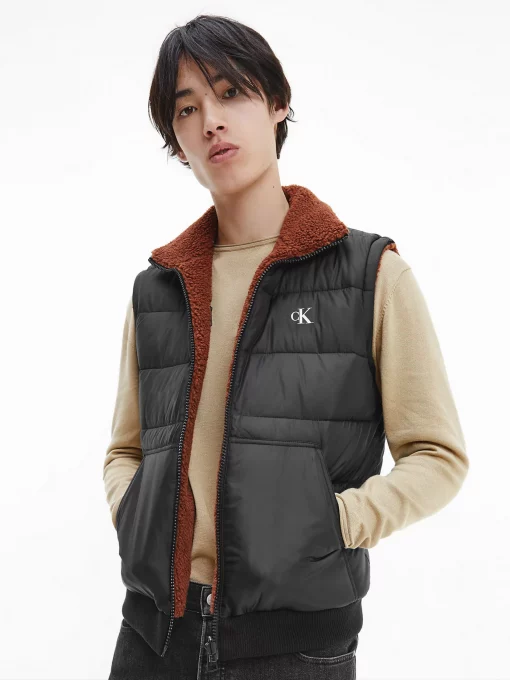 Calvin Klein 3-in-1 Reversible Jacket Black/Tortoise shell