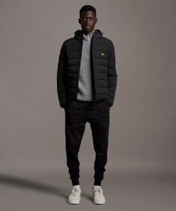 Lyle & Scott Lightweight Puffer Jacket Jet Black