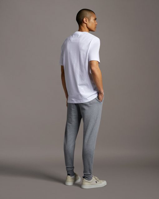 Lyle & Scott Skinny Sweatpants Mid Grey Marl