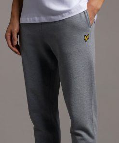 Lyle & Scott Skinny Sweatpants Mid Grey Marl
