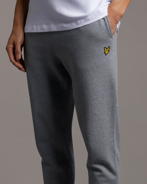 Lyle & Scott Skinny Sweatpants Mid Grey Marl