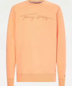 Tommy Hilfiger Signature Logo Sweatshirt Summer Sunset