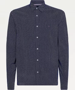 Tommy Hilfiger Corduroy Slim Fit Shirt Carbon Navy