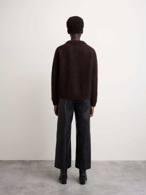 Tiger of Sweden Gwynn Pullover Mahogany Red