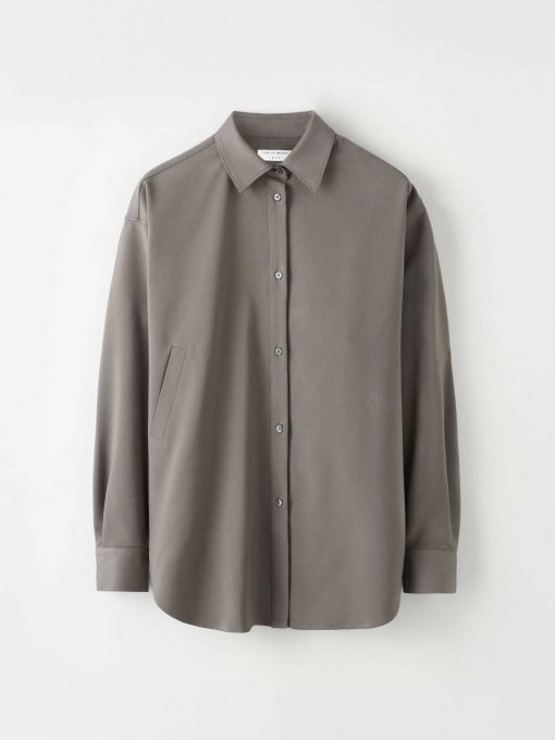 Tiger of Sweden Kinna Overshirt Mud