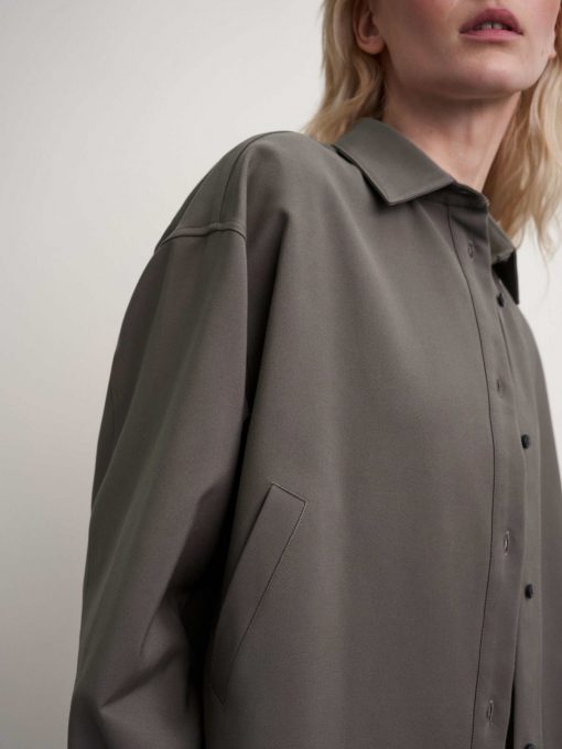 Tiger of Sweden Kinna Overshirt Mud