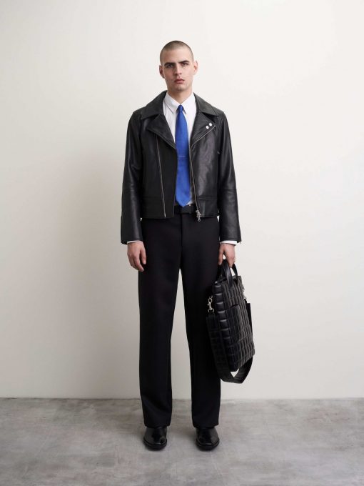 Tiger of Sweden Axton Leather Jacket Black