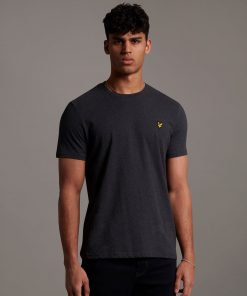 Lyle & Scott Plain T-shirt Charcoal Marl