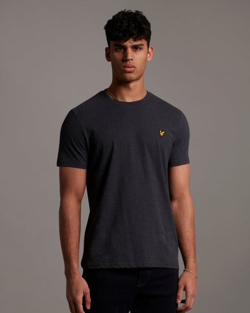 Lyle & Scott Plain T-shirt Charcoal Marl