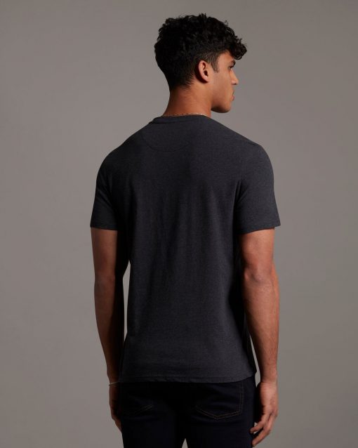 Lyle & Scott Plain T-shirt Charcoal Marl