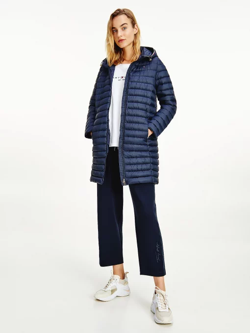 Tommy Hilfiger Essential Light Weight Down Coat Desert Sky