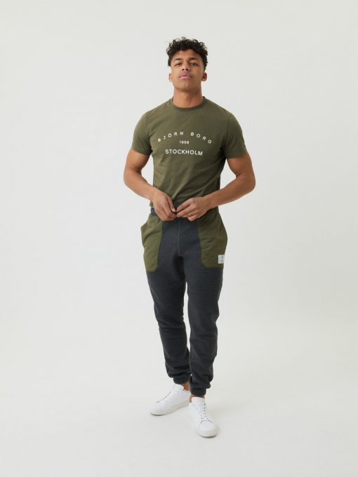 Björn Borg Sthlm Sweat Pant Antracite Melange